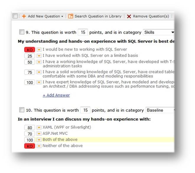 Online Interview Screen